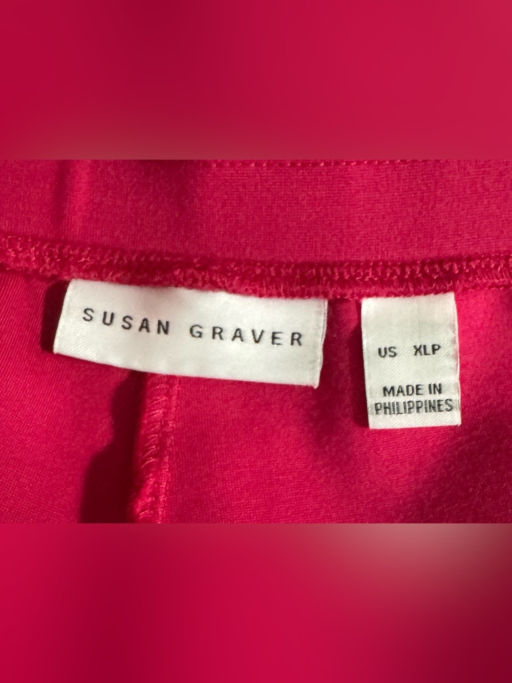 Susan Graver Petite Smart Ponte Knit Slim Leg Pants! Size XLP. - Picture 8 of 11